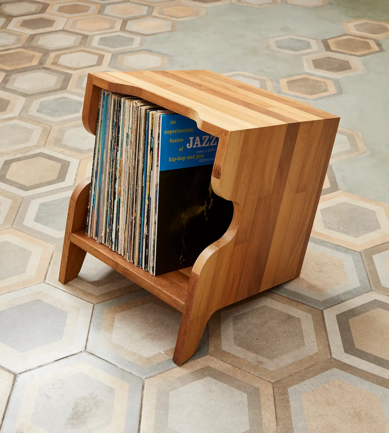 Caja para almacenar discos de vinilo